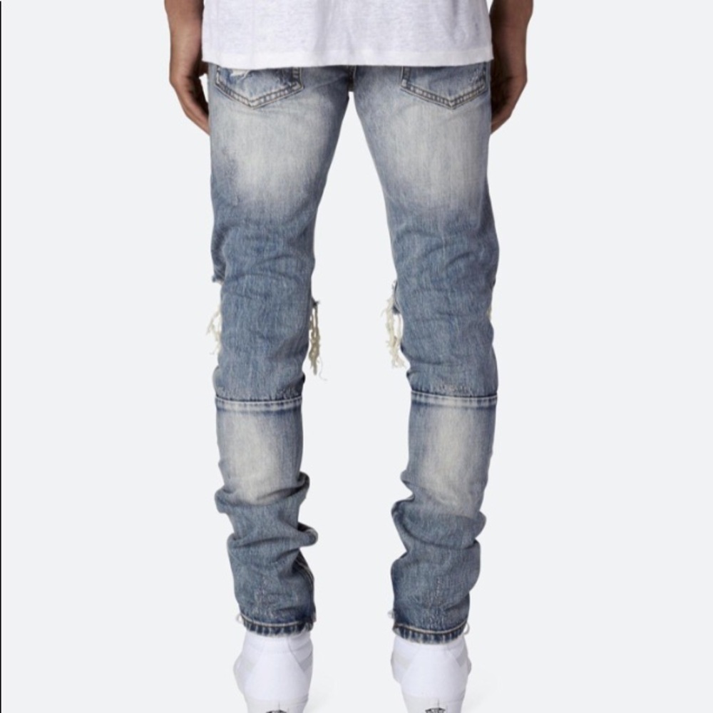 M1 Blue Denim Jeans (MNML.LA) - Picture 4 of 8